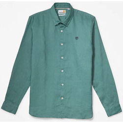 Textil Homem Camisas mangas comprida Timberland TB0A2DC3CL6 Verde