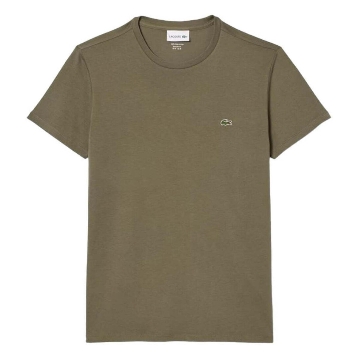 Textil Homem T-shirts e Pólos Lacoste  Verde