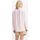 Textil Mulher camisas Levi's A7467 0007 - DOREEN UTILITY-FRANCIS STRIPE TAMELESS ROSE Branco