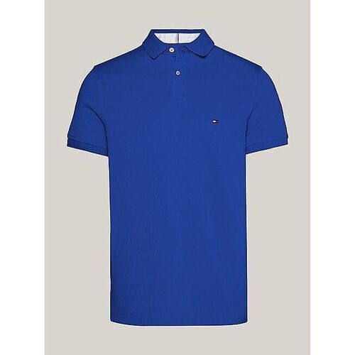 Textil Homem T-shirts e Pólos Tommy Hilfiger MW0MW17770 - 1985 REGULAR POLO-C66 ULTRA BLUE Azul