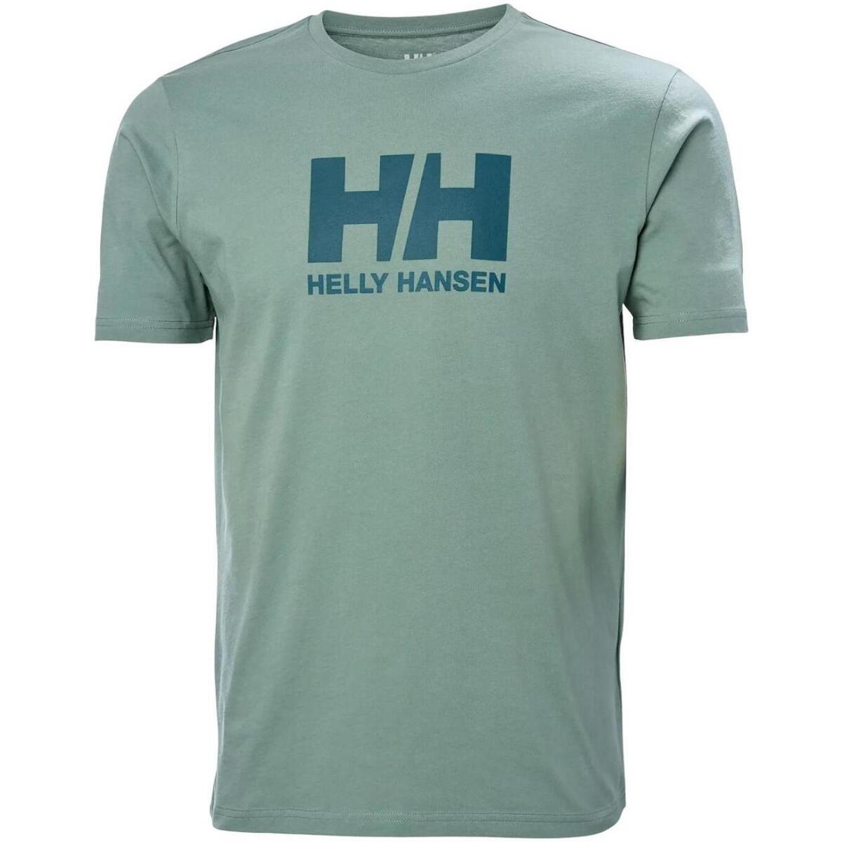 Textil Homem T-Shirt SPORTYLE mangas curtas Helly Hansen  Verde