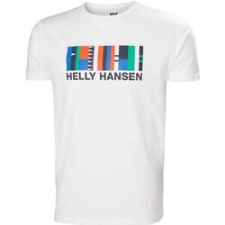 Textil Homem T-Shirt mangas curtas Helly Hansen  Branco