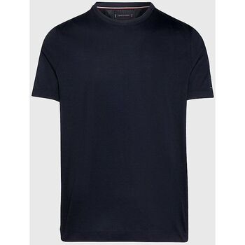 Textil Homem T-shirts e Pólos Tommy Hilfiger MW0MW31526 MERCERIZED TEE-DW5 DESERT SKY Azul