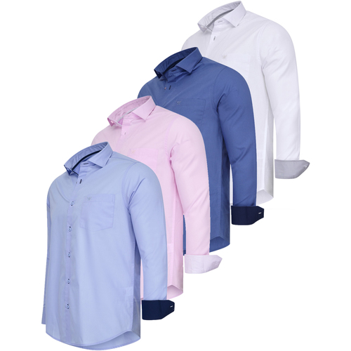 Textil Mulher camisas Cappuccino Italia Overhemd Uni Voordeelpakket Multicolor