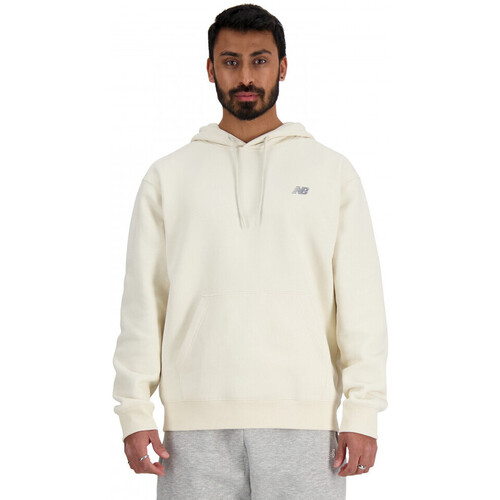 Textil Homem Sweats New Balance Sport essentials fleece hoodie Bege
