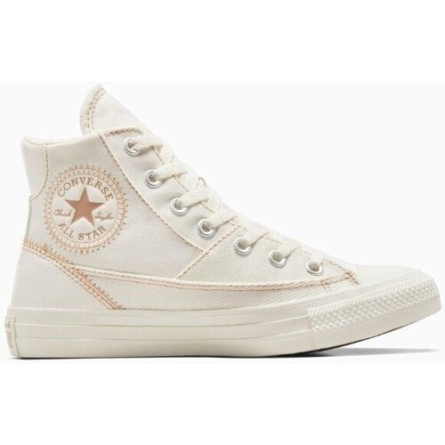 Sapatos Mulher Sapatilhas Converse A04675C CHUCK TAYLOR ALL STAR PATCHWORK Branco
