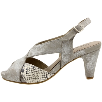 Sapatos Mulher Sandálias Gasymar 6255 Prata