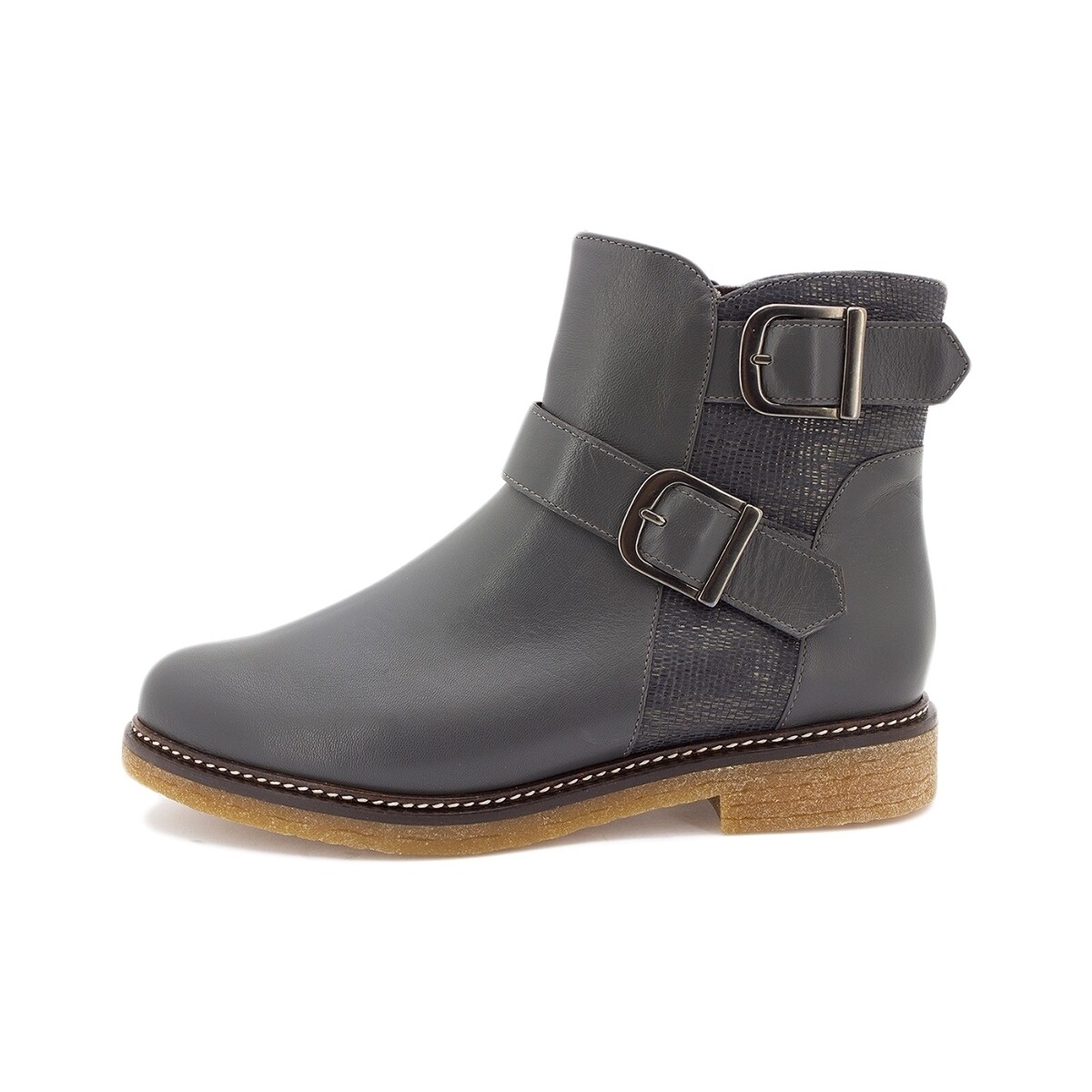 Sapatos Mulher Botins Gasymar 9927 Cinza