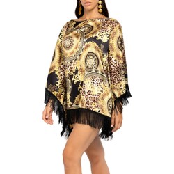 Textil Mulher Vestidos curtos 4giveness FGCW3791 Ouro