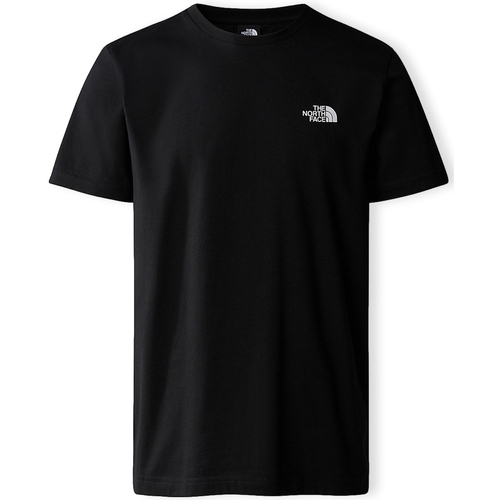 Textil Homem T-shirts e Pólos W Cropped Easy Tee T-Shirt Simple Dome - Black Preto
