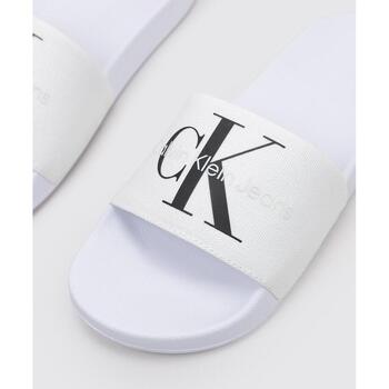 Calvin Klein Jeans SLIDE MONOGRAM CO Branco