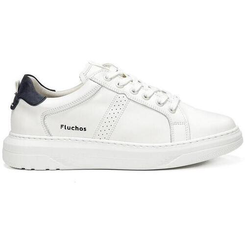 Sapatos Homem Sapatilhas Fluchos F1966 Branco