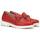 Sapatos Mulher Mocassins Fluchos F1936 Vermelho