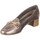 Sapatos Mulher Escarpim Zapp 8004 Ouro