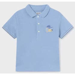 Textil Rapaz T-shirts e Pólos Mayoral 1106-72-3-12 Azul