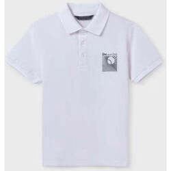 Textil Rapaz T-shirts e Pólos Mayoral 6112-93-1-23 Branco