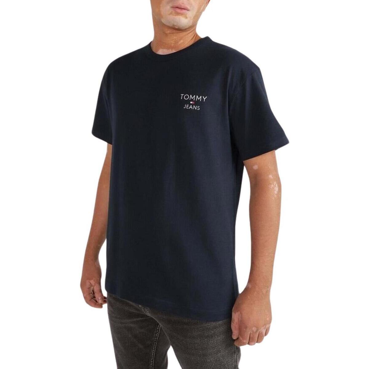 Textil Homem T-Shirt mangas curtas Tommy Jeans  Azul