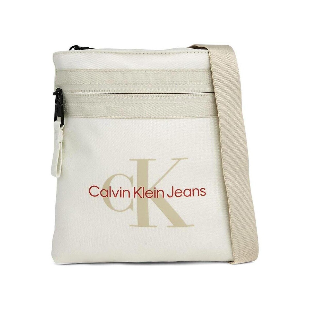 Malas Homem Mochila Calvin Klein Jeans  Bege