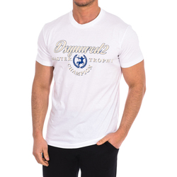 Textil Homem T-Shirt mangas curtas Dsquared S71GD1346-S23009-100 Branco