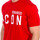 Textil Homem T-Shirt mangas curtas Dsquared S79GC0003-S23009-309 Vermelho