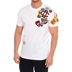Textil Homem T-Shirt mangas curtas Dsquared S79GC0022-S23009-100 Branco