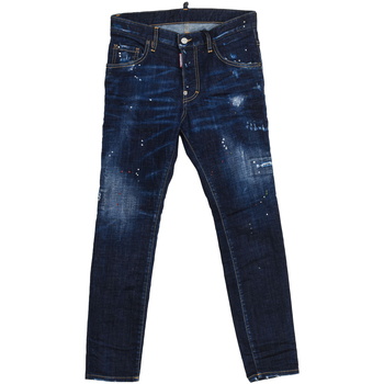 Textil Homem Calças Dsquared S79LA0028-S30664-470 Azul