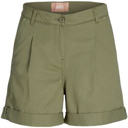 Textil Mulher gray Shorts / Bermudas Jjxx 12253014 MADDY gray SHORTS-ALOE Verde