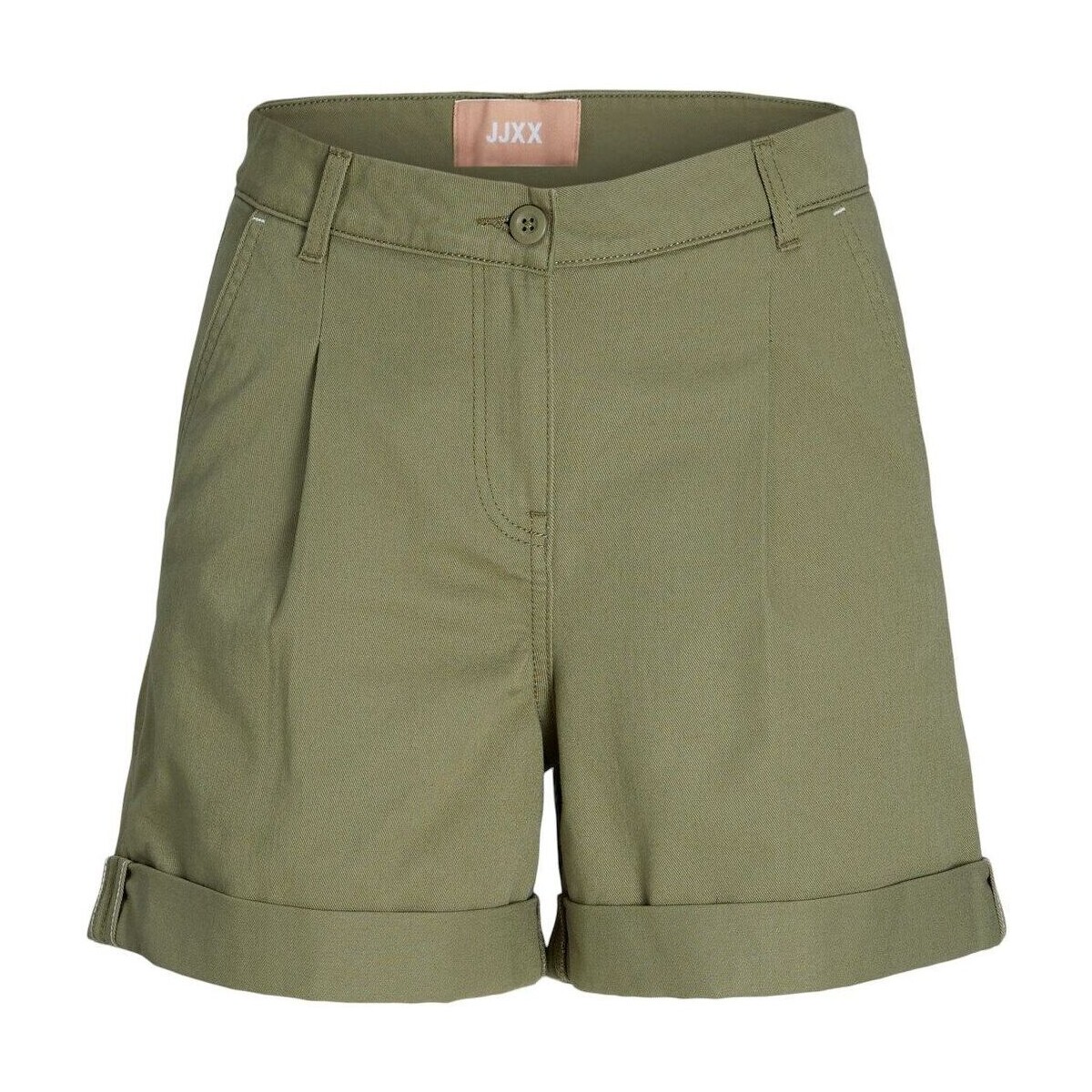 Textil Mulher Shorts Pinko / Bermudas Jjxx 12253014 MADDY SHORTS-ALOE Verde