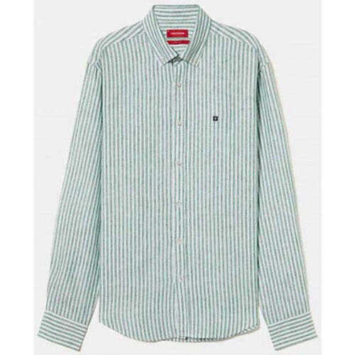 Textil Homem Camisas mangas comprida Mesas de jantar para jardim LP004116-693-4-1 Verde