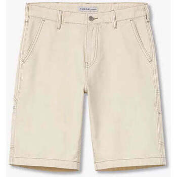 Textil Rapaz Shorts / Bermudas Tiffosi 10054687-110-1-25 Branco