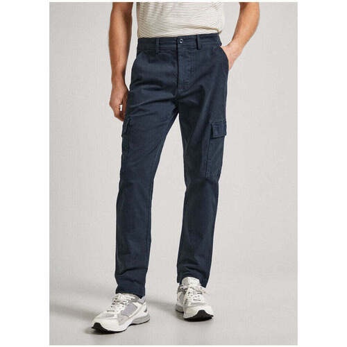Textil Homem Calças Pepe Belt jeans PM211641-594-3-43 Azul