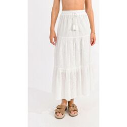Textil Mulher camisolas Molly Bracken T1767CE-WHITE Branco