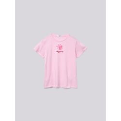 Textil Rapariga T-shirts grigia e Pólos Replay SG7479.065.20994-066 Rosa