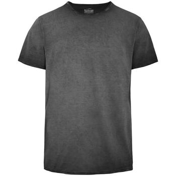 Textil Homem T-shirts e Pólos Bomboogie TM7412 TJEP4-90F BLACK FADED Preto