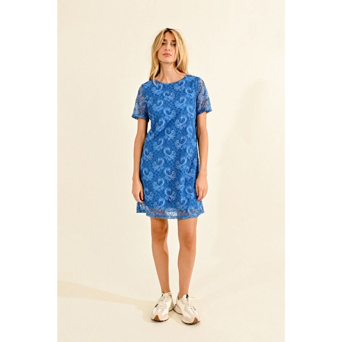 Textil Mulher Vestidos Molly Bracken T563CP-BLUE Azul