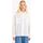 Textil Mulher camisas Molly Bracken T1797CE-OFF WHITE Branco