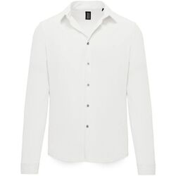 Textil Homem Camisas mangas comprida Bomboogie SM8581 TNP4-00 OPTIC WHITE Branco