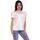 Textil Mulher T-shirts e Pólos Molly Bracken TS103CP-WHITE Branco