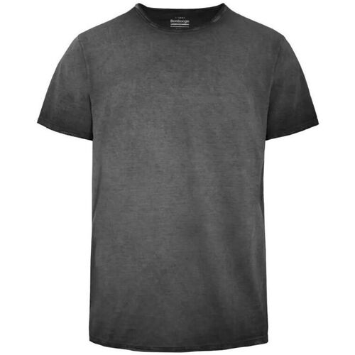 Textil Homem T-shirts e Pólos Bomboogie TM7412 TJEP4-90F BLACK FADED Preto