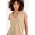 Textil Mulher T-shirts Valentino e Pólos Molly Bracken T427CP-BEIGE Bege