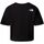 Textil Mulher T-shirts e Pólos The North Face NF0A87NB W S/S CROPPED FINE-JK3 Preto