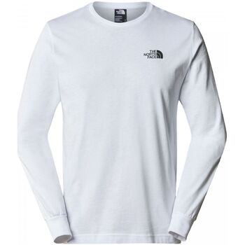 The North Face NF0A87N8 M L/S TEE-FN4 WHITE Branco