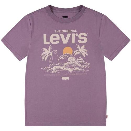 Textil Rapaz Nome de família Levi's  Violeta