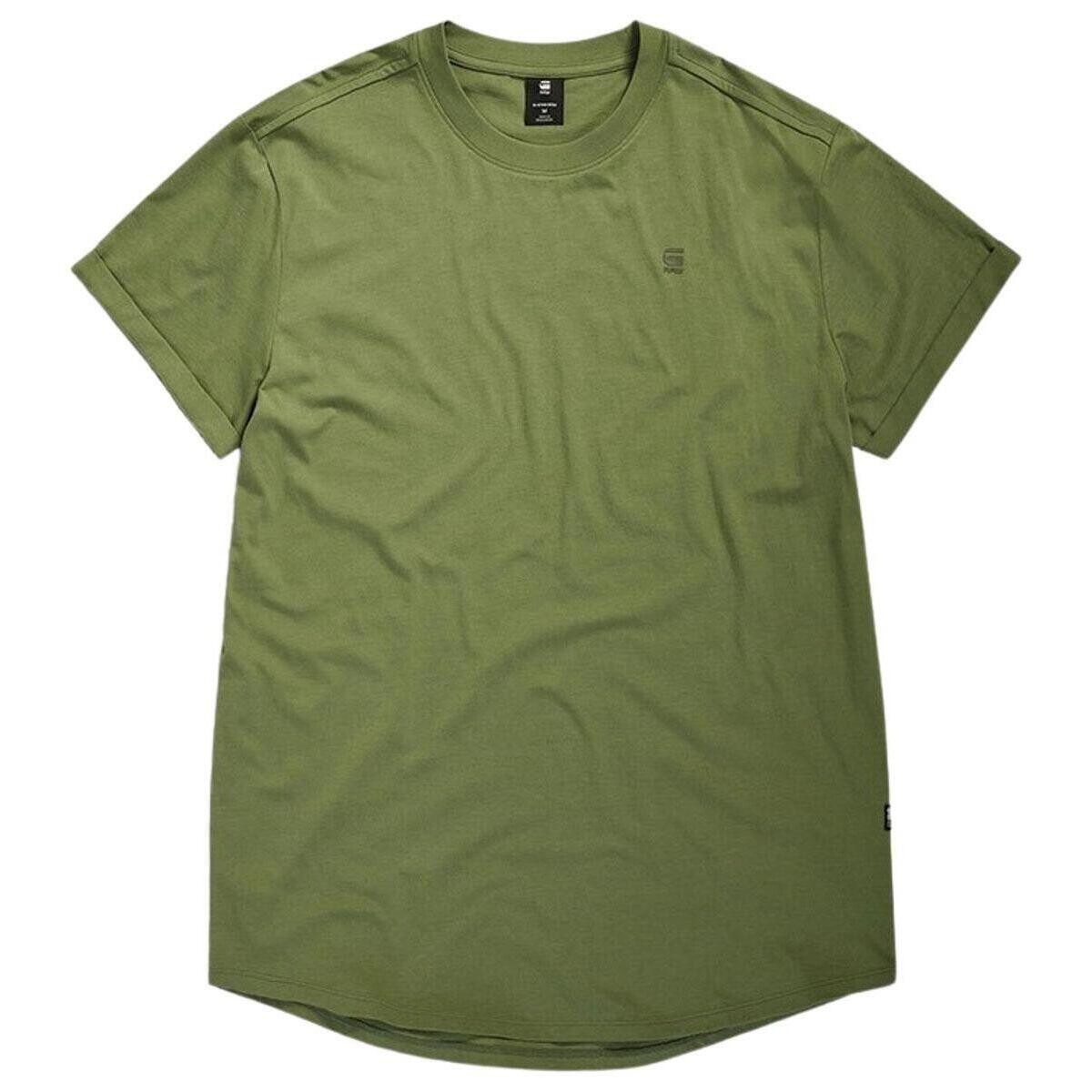Textil Homem T-Shirt mangas curtas G-Star Raw  Verde
