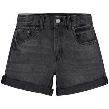 Textil Rapariga Shorts / Bermudas Levi's  Preto