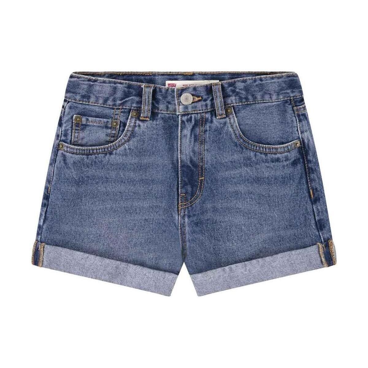 Textil Rapariga Shorts / Bermudas Levi's  Azul