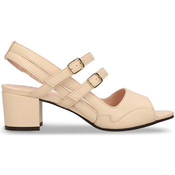 Sapatos Mulher Sapatos The shoe has an elastic strap and midfoot cage for extra support Nerad_Beige Bege
