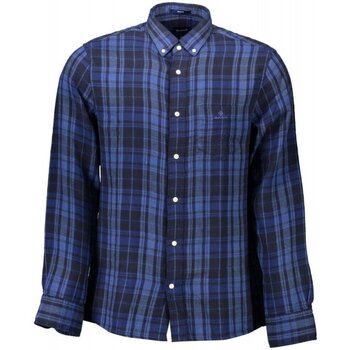 Textil Homem Camisas mangas comprida Gant 20033017520 Azul