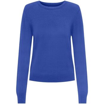 Textil Mulher camisolas Only 15332735 JASMIN-DAZZLING BLUE Azul
