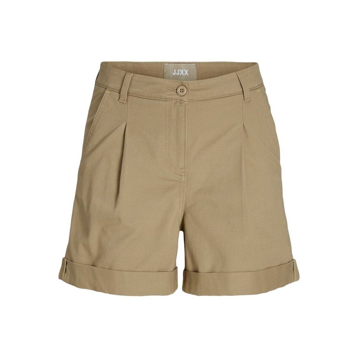 Textil Mulher Shorts / Bermudas Jjxx 12253014 MADDY SHORTS-INCENSE Bege